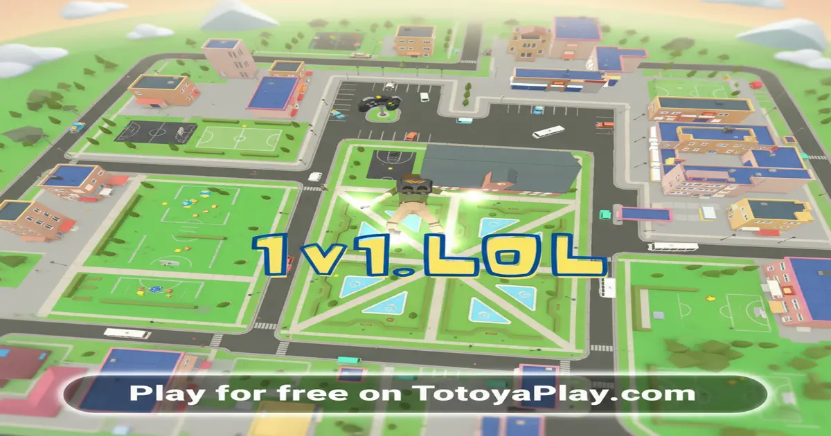 Gameplay screenshot of 1v1.LOL