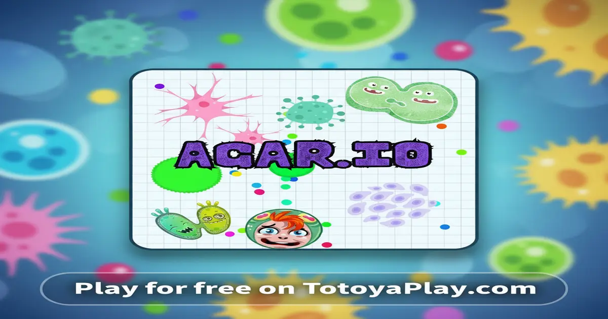 Gameplay screenshot of Agar.io