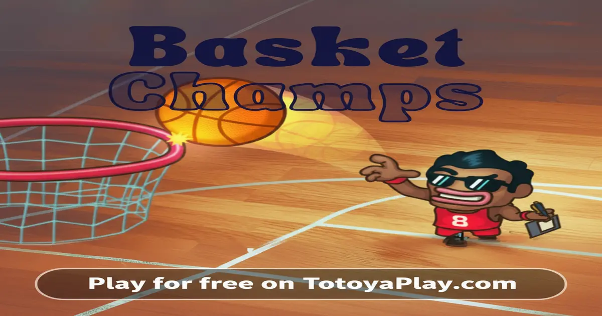 Gameplay screenshot of Basket Champs