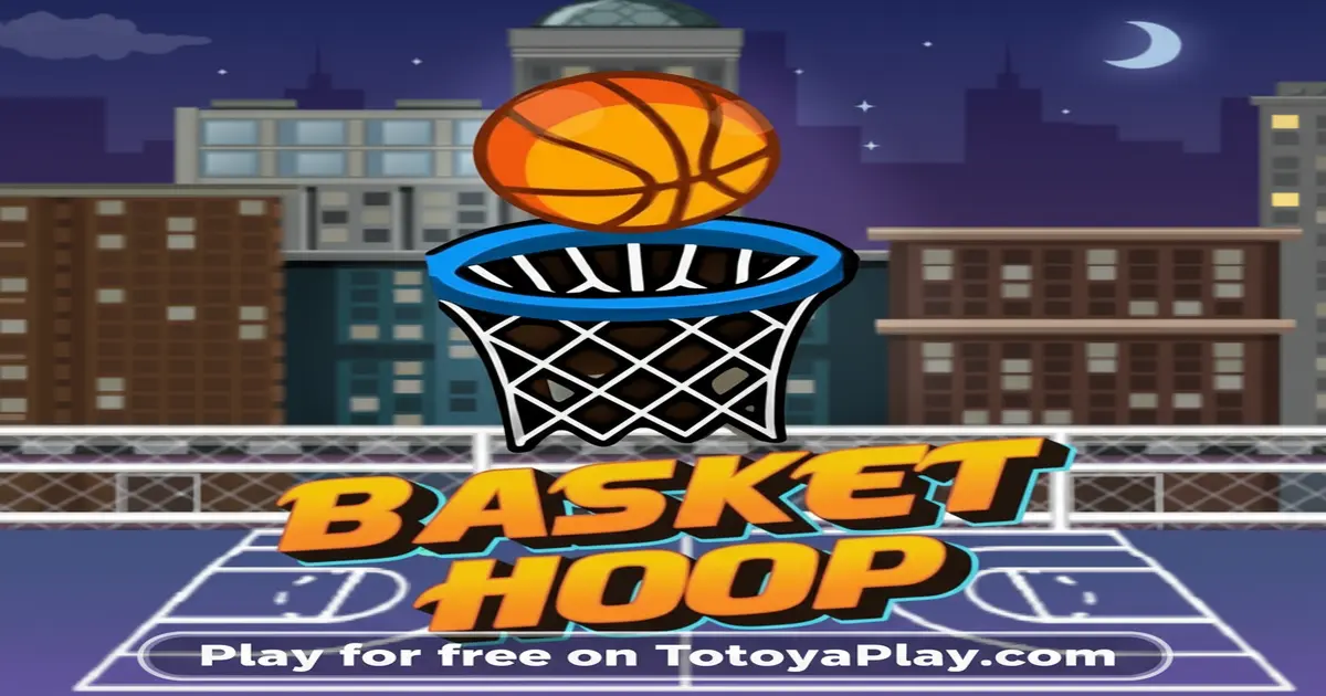 Gameplay screenshot of Basket Hoop