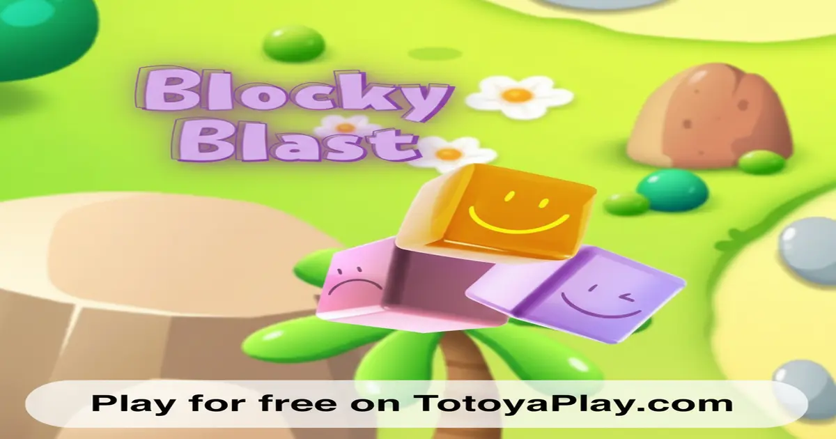 Gameplay screenshot of Blocky Blast