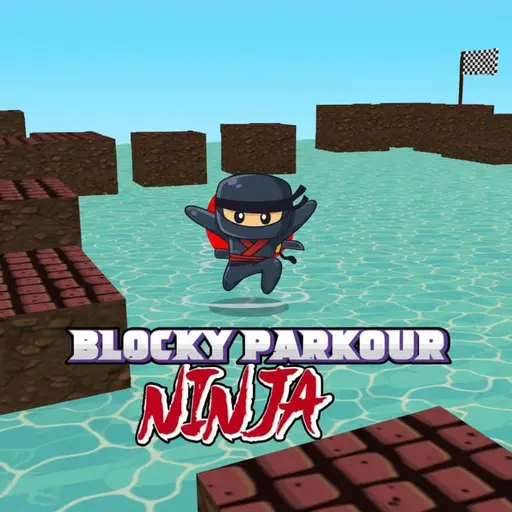 Blocky Parkour Ninja