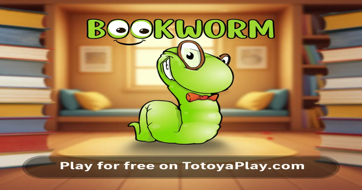 Gameplay screenshot of Bookworm