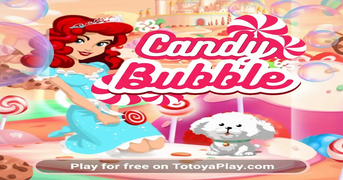 Gameplay screenshot of Candy Bubble