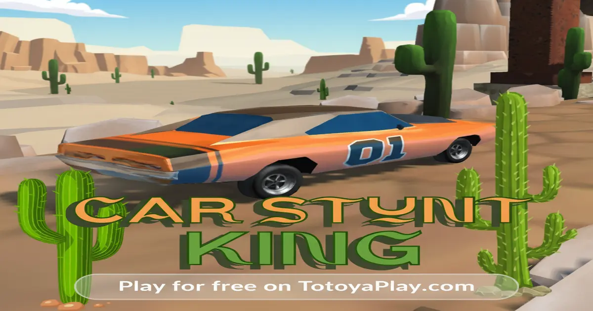 Gameplay screenshot of Car Stunt King