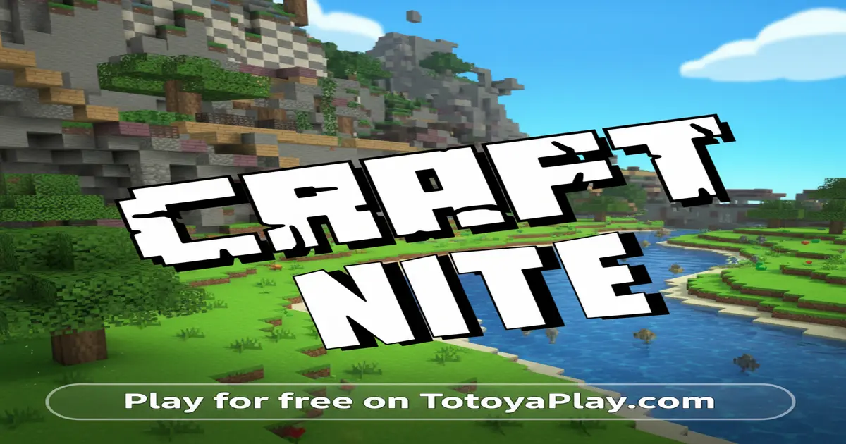 Gameplay screenshot of Craftnite