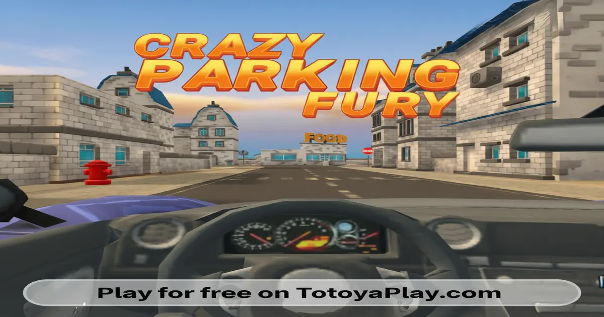 Gameplay screenshot of Crazy Parking Fury