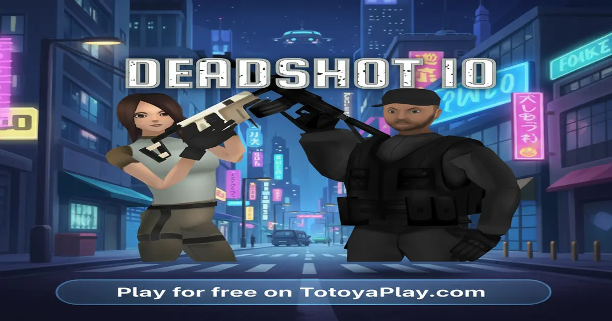 Gameplay screenshot of Deadshot io