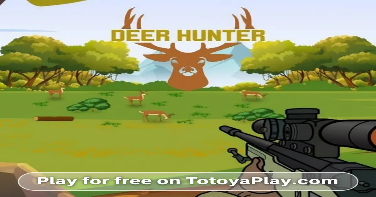 Gameplay screenshot of Deer Hunter