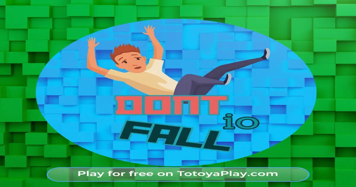 Gameplay screenshot of Dont Fall io
