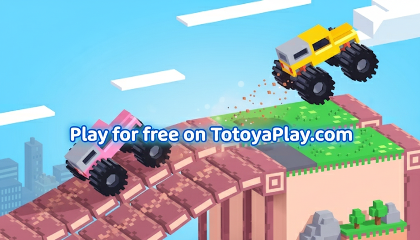Drive Mad gameplay screenshot of a truck driving on a tricky course