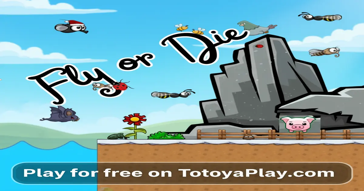 Gameplay screenshot of EvoWorld io FlyOrDie