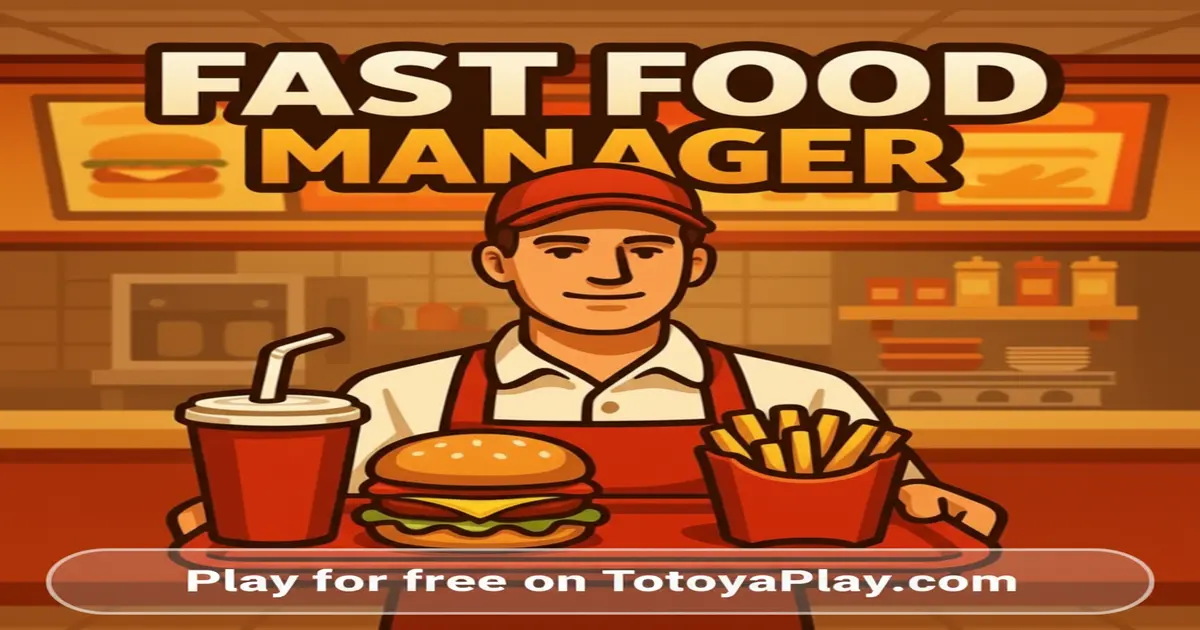 Gameplay screenshot of Fast Food Manager