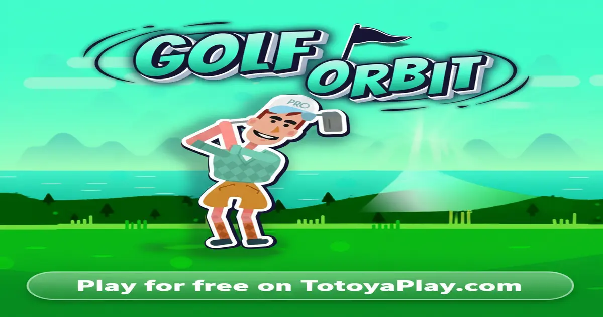 Gameplay screenshot of Golf Orbit