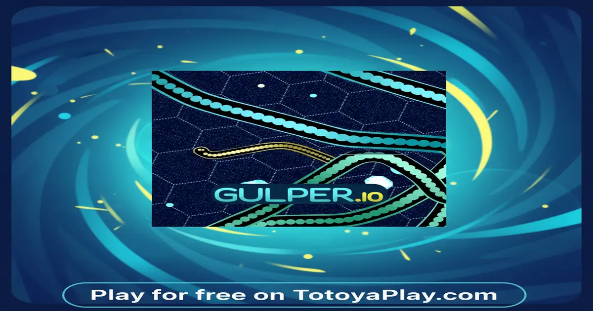 Gameplay screenshot of Gulper io