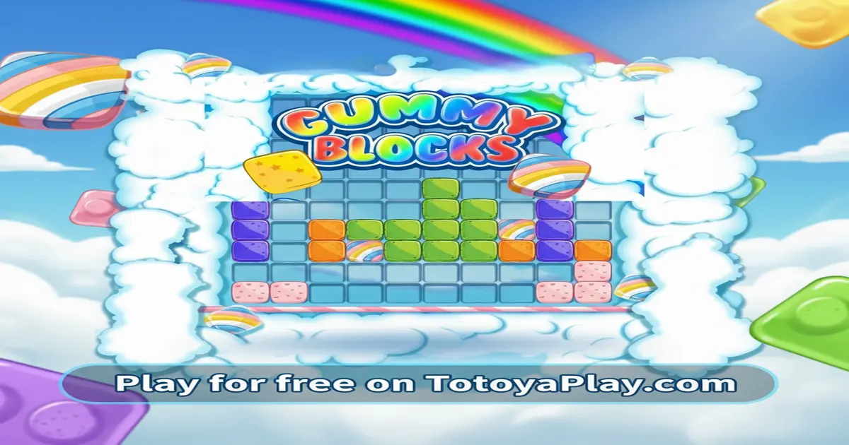 Gameplay screenshot of Gummy Blocks