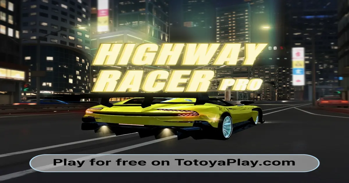 Gameplay screenshot of Highway Racer Pro