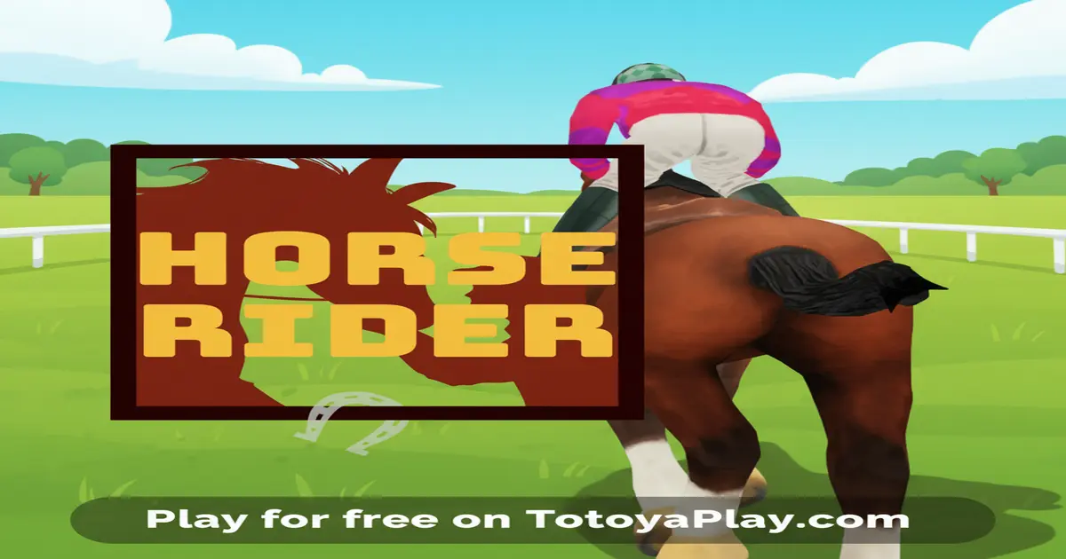 Gameplay screenshot of Horse Rider