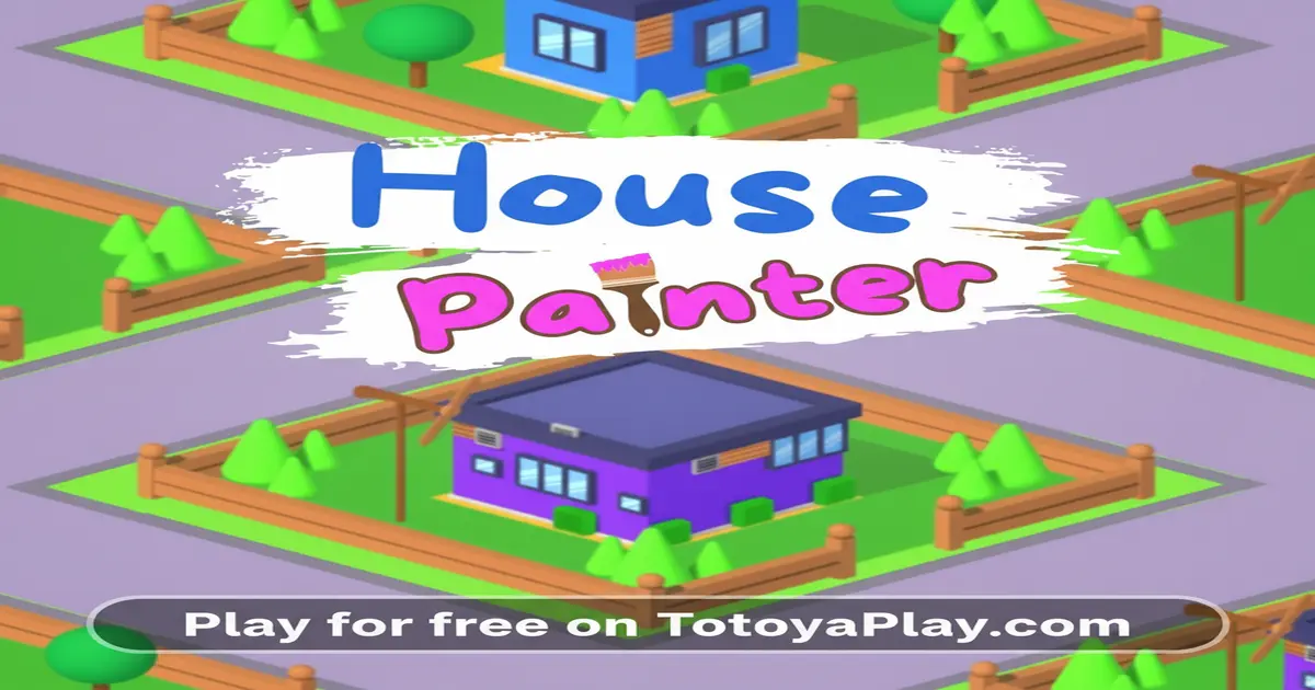 Gameplay screenshot of House Painter