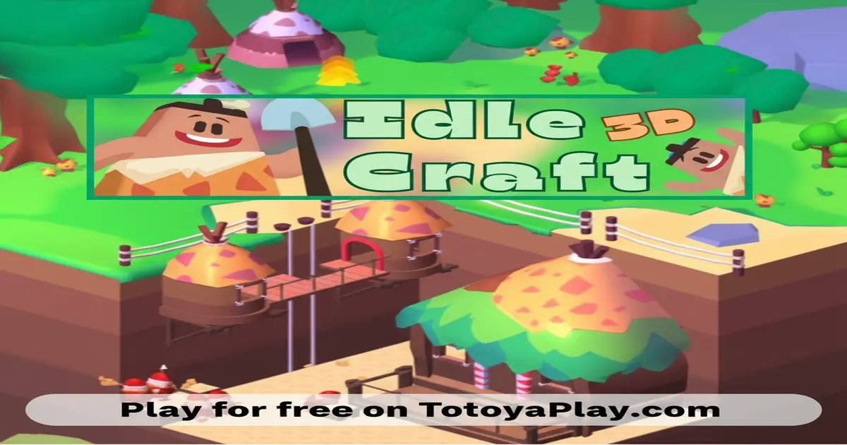 Gameplay screenshot of Idle Craft 3D