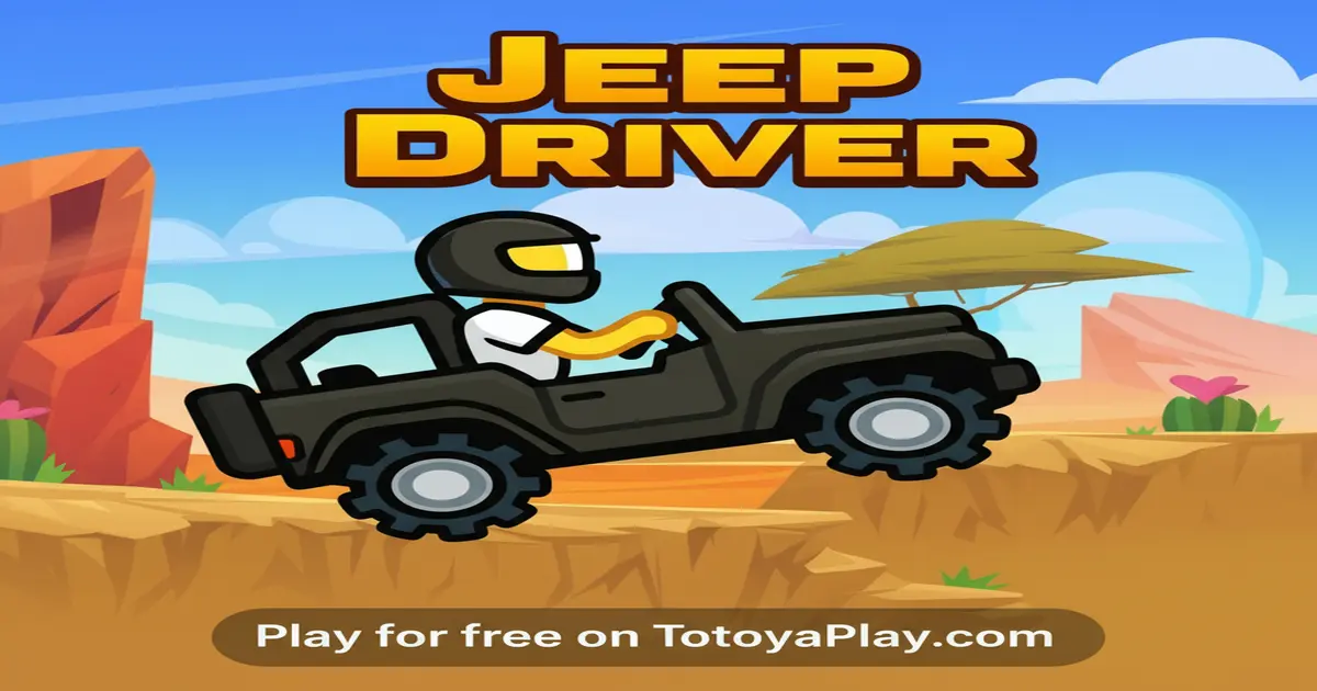 Gameplay screenshot of Jeep Driver