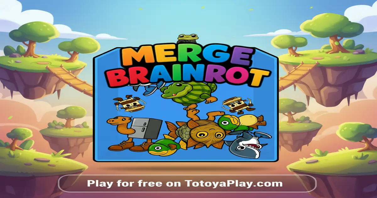 Gameplay screenshot of Merge Brainrot