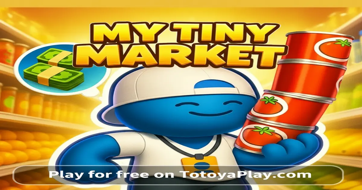 Gameplay screenshot of My Tiny Market