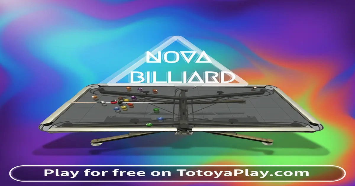 Gameplay screenshot of Nova Billiard