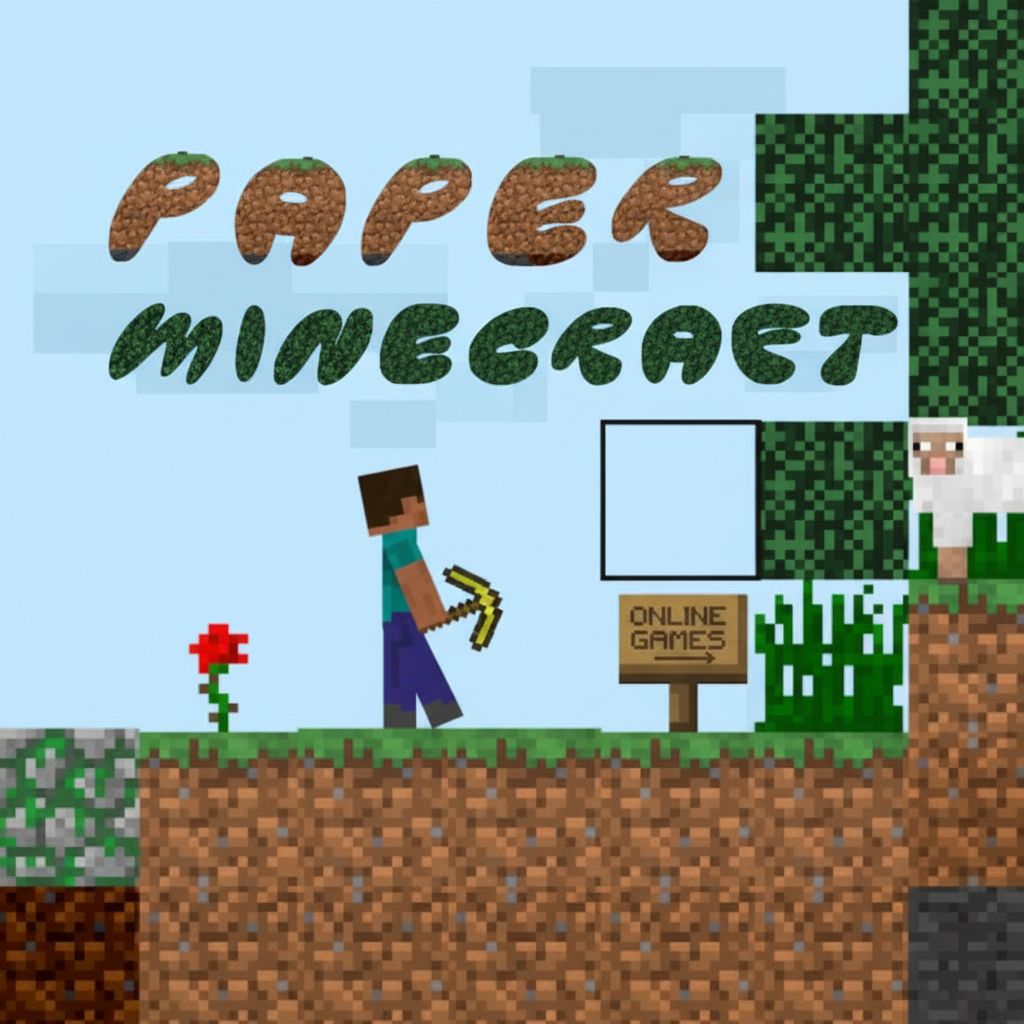 Paper Minecraft