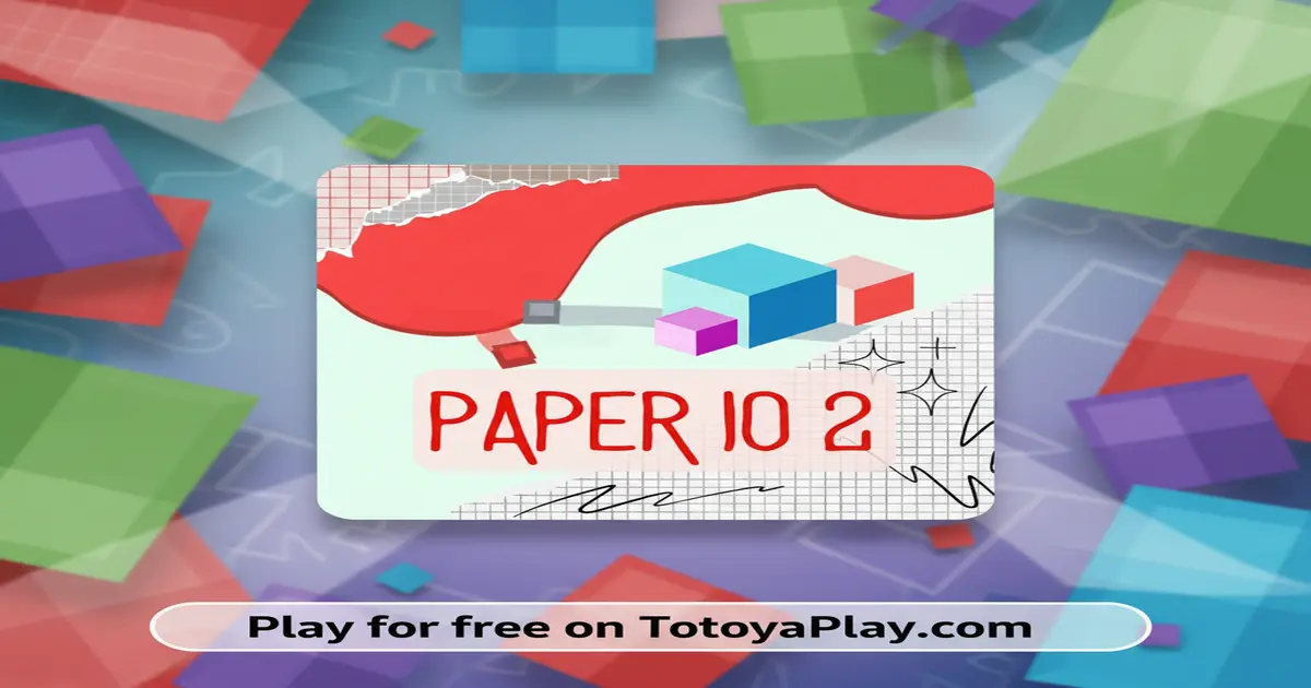 Gameplay screenshot of Paper io 2