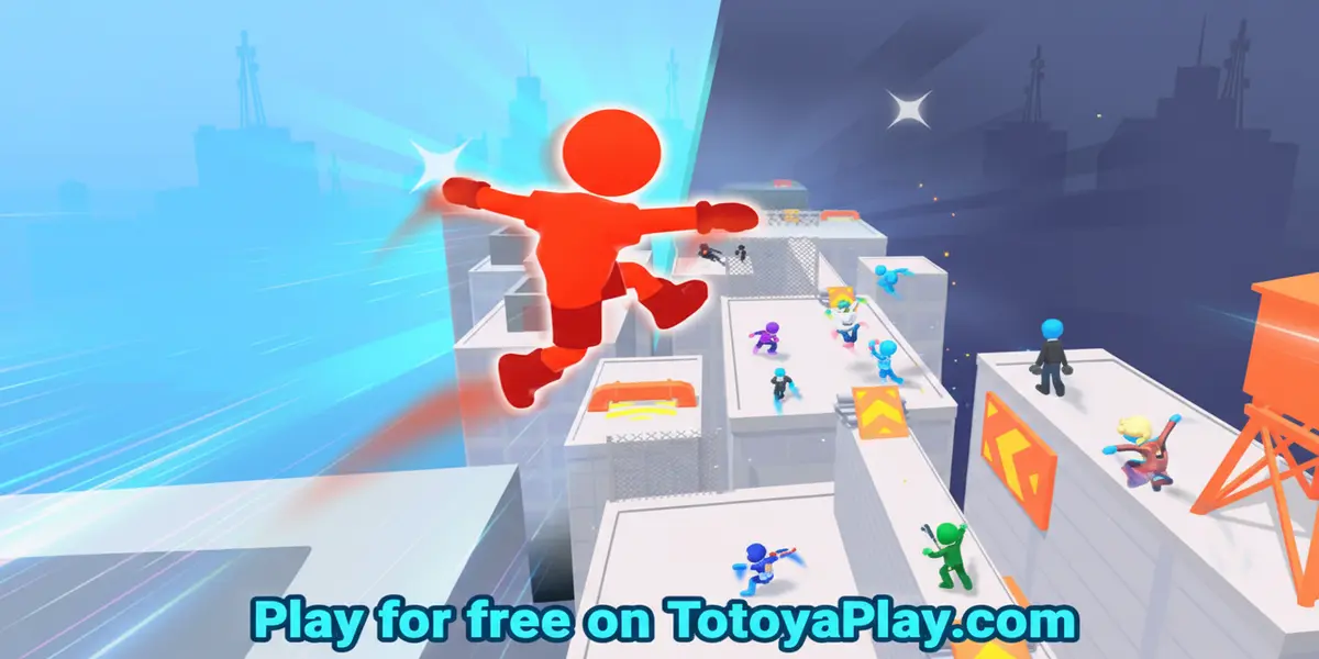 Gameplay screenshot of Parkour Race