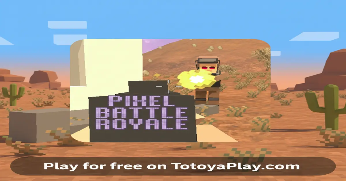Gameplay screenshot of Pixel Battle Royale