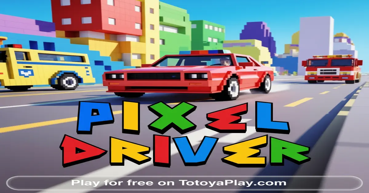 Gameplay screenshot of Pixel Driver