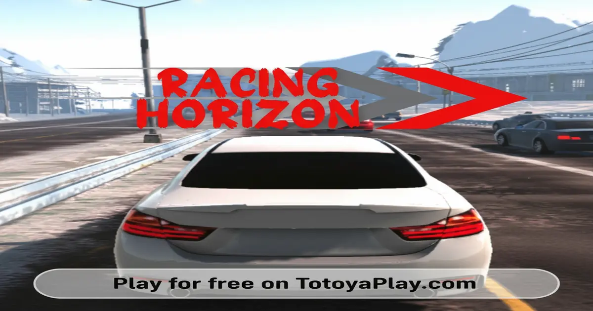 Gameplay screenshot of Racing Horizon