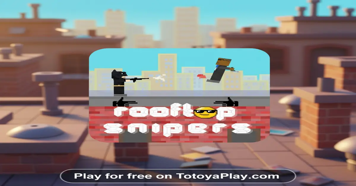 Gameplay screenshot of Rooftop Snipers