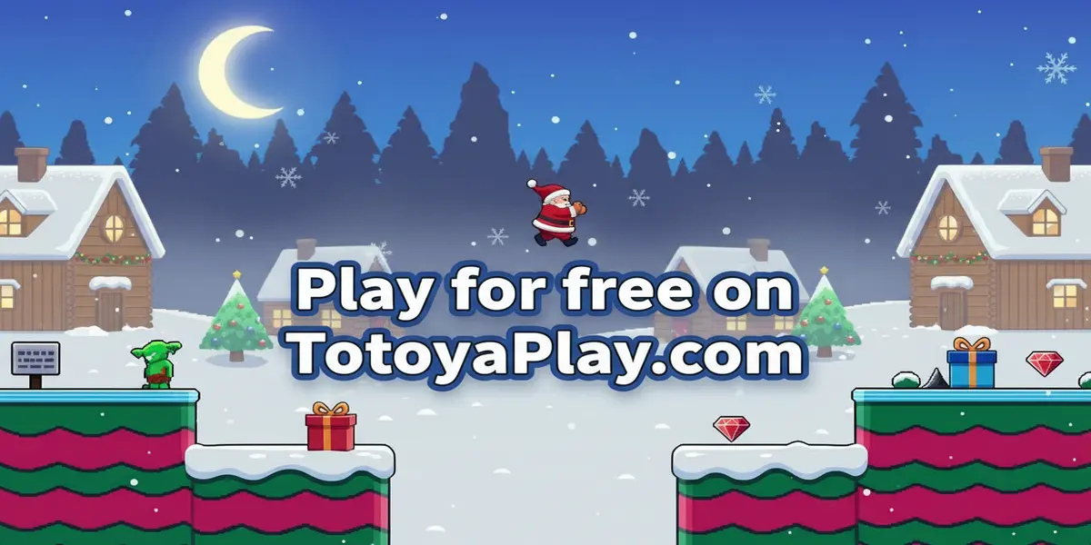 Gameplay screenshot of SANTA BROS