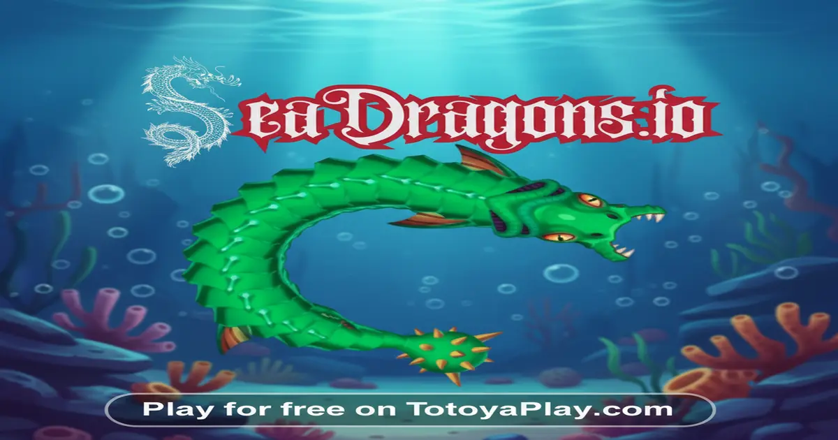 Gameplay screenshot of SeaDragons.io