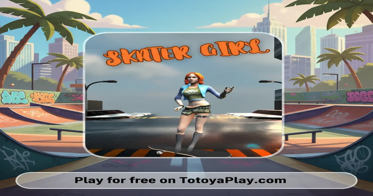 Gameplay screenshot of Skater Girl