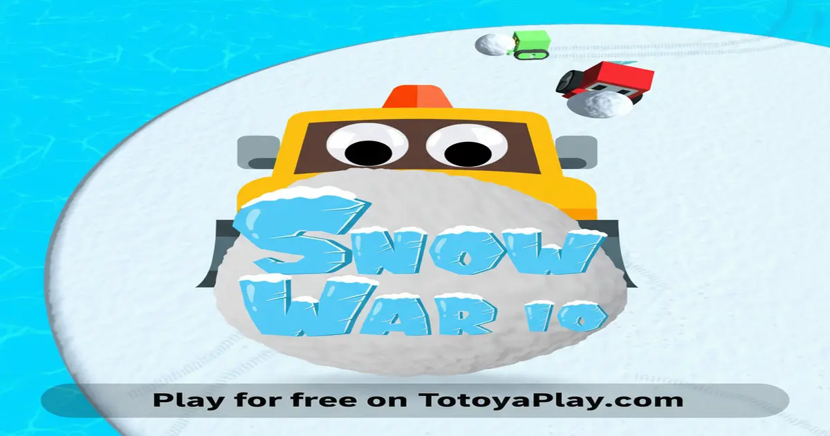 Gameplay screenshot of Snow War io