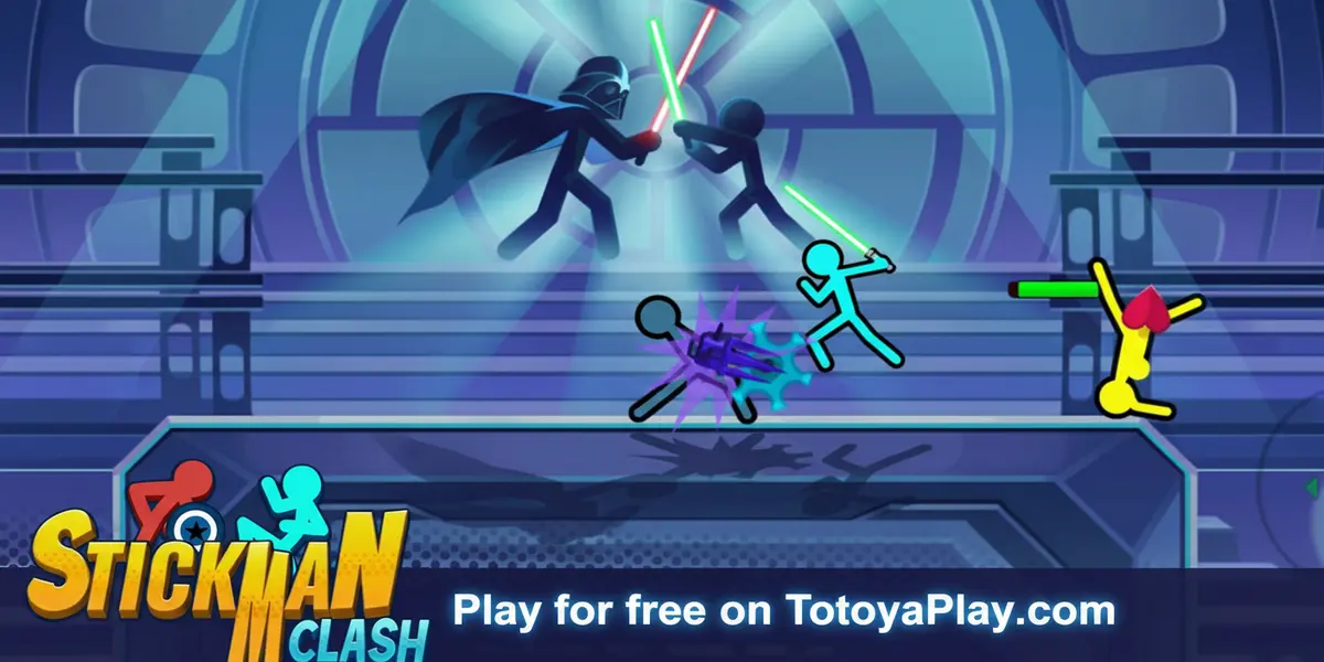 Gameplay screenshot of Stickman Clash