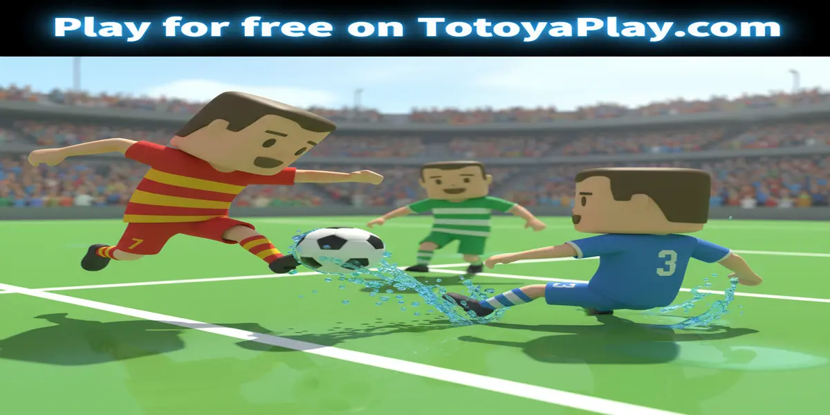 Gameplay screenshot of Super Liquid Soccer