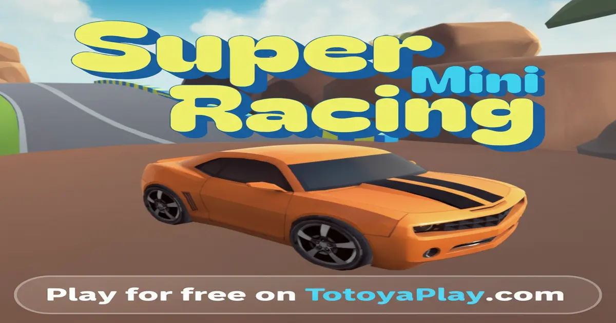 Gameplay screenshot of Super Mini Racing