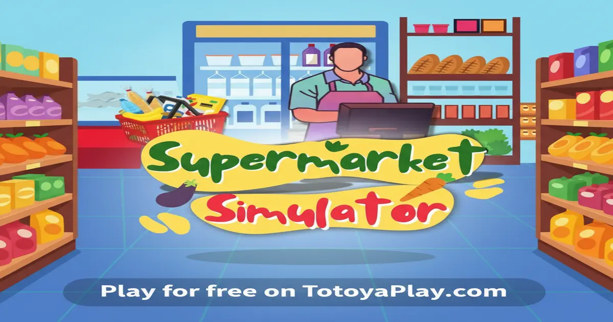 Gameplay screenshot of Supermarket Simulator