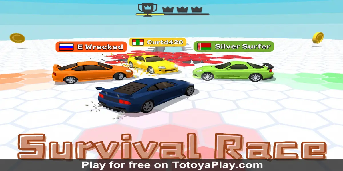 Gameplay screenshot of Survival Race