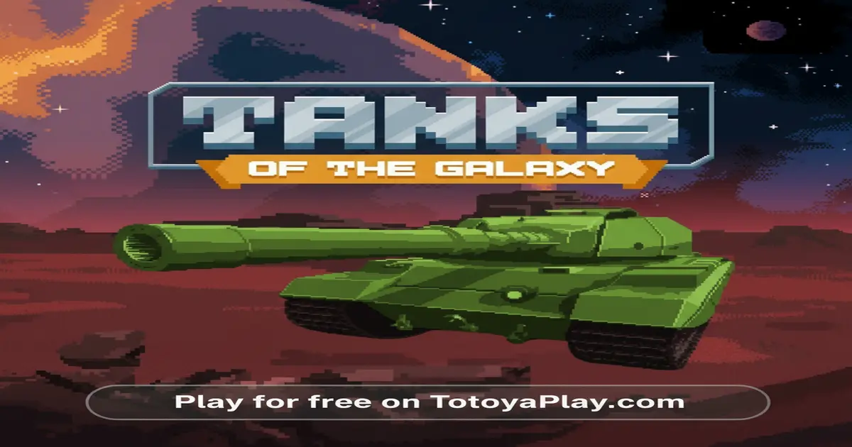 Gameplay screenshot of Tanks of the Galaxy