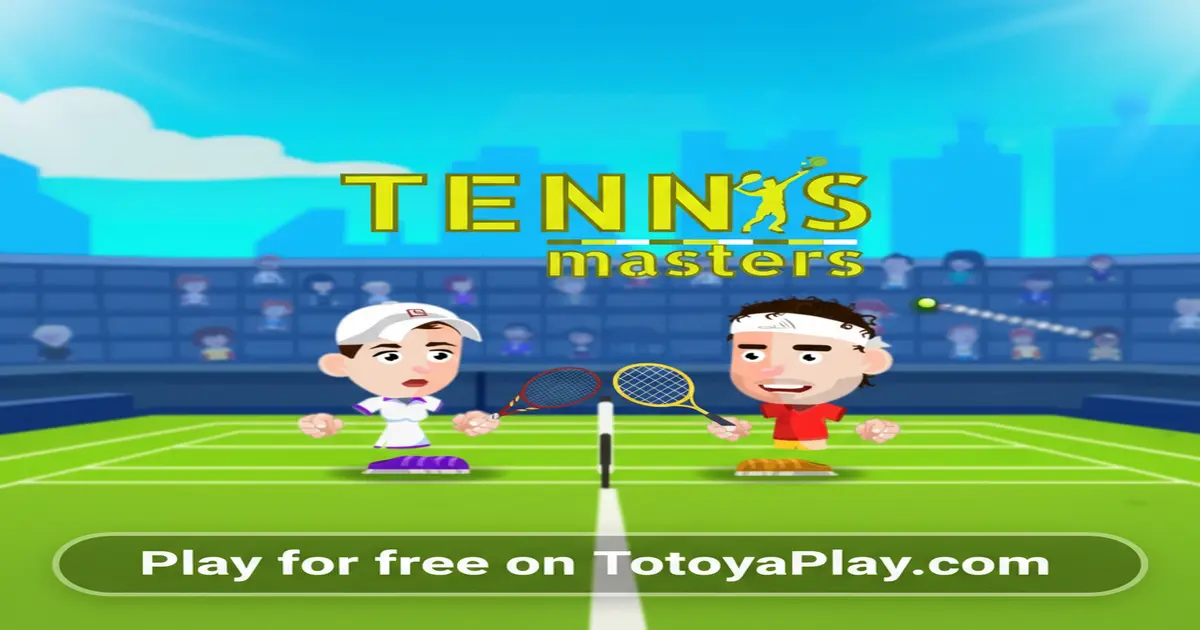 Gameplay screenshot of Tennis Masters