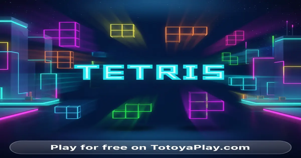 Gameplay screenshot of Tetris