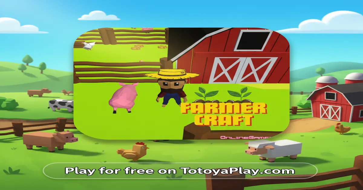 Gameplay screenshot of The Farmer Craft