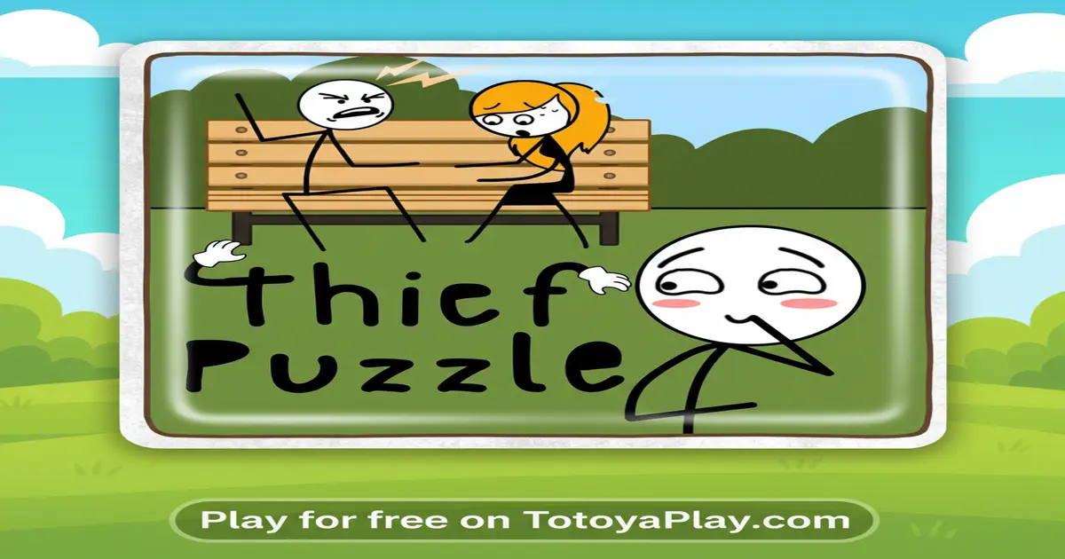 Gameplay screenshot of Thief Puzzle