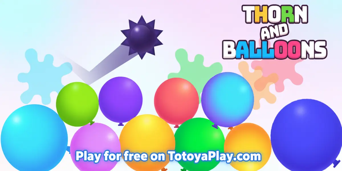 Gameplay screenshot of Thorns and Balloons